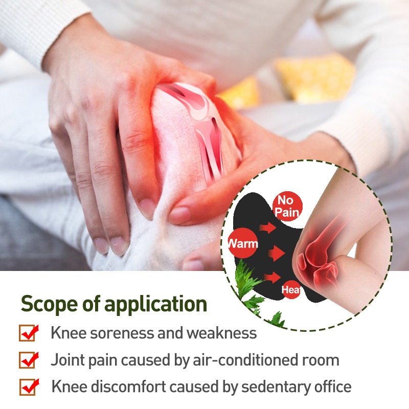 Sumifun Knee Pain Relief Patches – Wormwood Extract Joint Plasters - Image 4