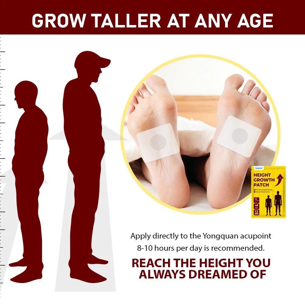 Sumifun Height Growth Patches For Child Adult Body Grow Taller Promote Bone Growth - Image 4