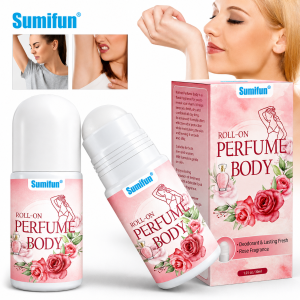 Sumifun Roll-On Perfume Body 30ml | Rose Fragrance Roll-On Deodorant for Underarms | Long Lasting Freshness for Women