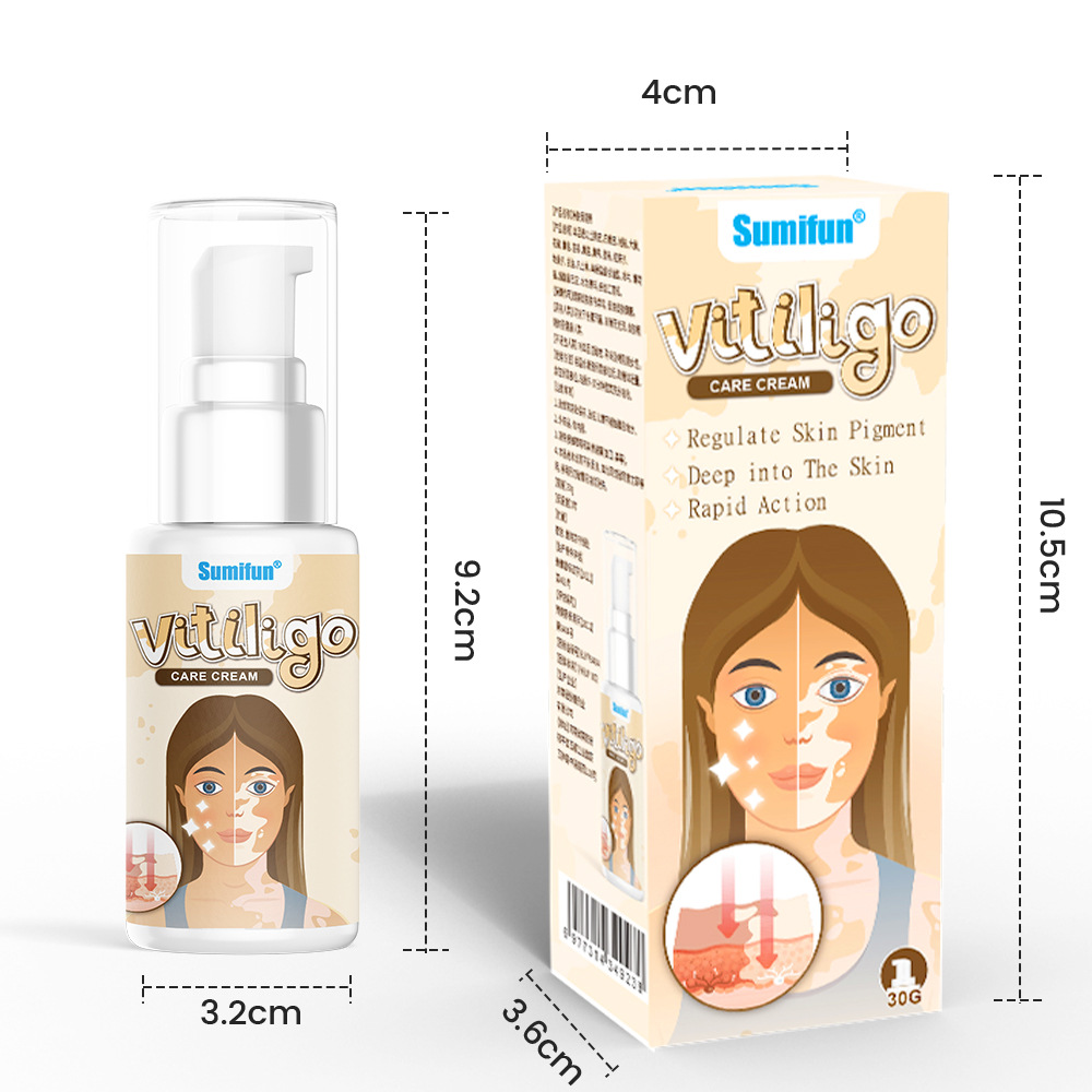 Sumifun Vitiligo Care Cream 30ml | Pigmentation Care Cream | Botanical Skin Care Formula | Daily Skin Care | External Use - Image 4